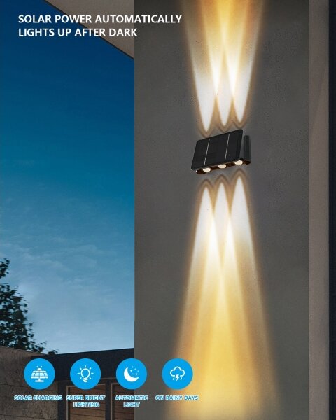 Aplică LED solară cu senzor Immax 08491L LED/2W/5V IP54