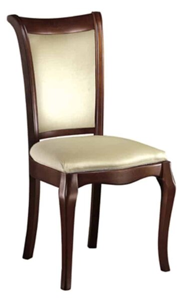 Scaun lemn masiv nuc Alexandros /50 8 cm, 52 × 40 × 97 cm
