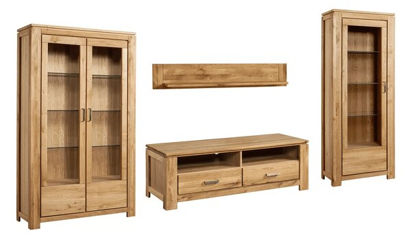 Set lemn masiv natur Living Stefano