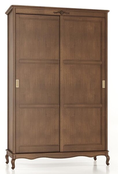 Dulap lemn masiv Seraphia 2 Uși Glisante, 150 × 65 × 230 cm