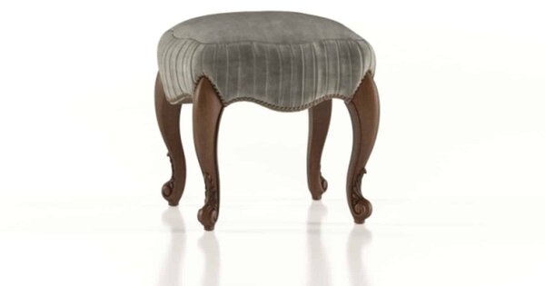 Taburet lemn masiv Celisea, 48 × 48 × 48 cm