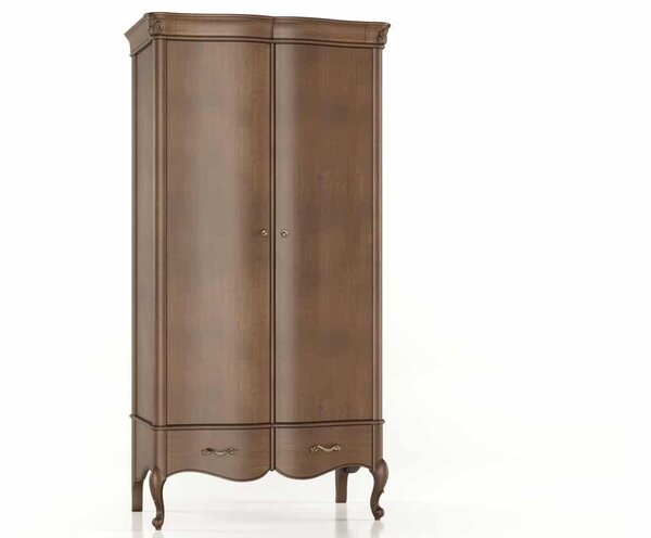 Dulap lemn masiv Celisea 2 Uși, 112 × 63 × 220 cm