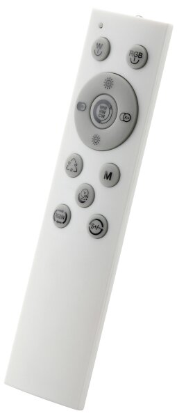 Brilliant - LED RGBW plafonieră MAUREEN, cu funcție dimmabilă, LED/20W/230V 3000-6500K neagră+ telecomandă