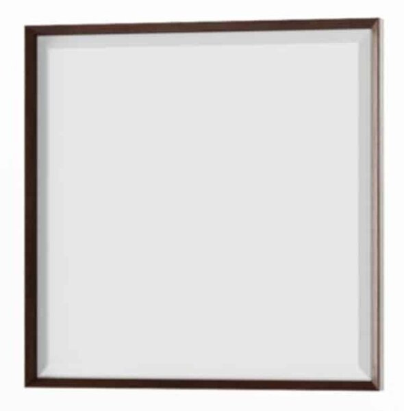 Oglindă lemn masiv Selvawood 80 x 80 cm