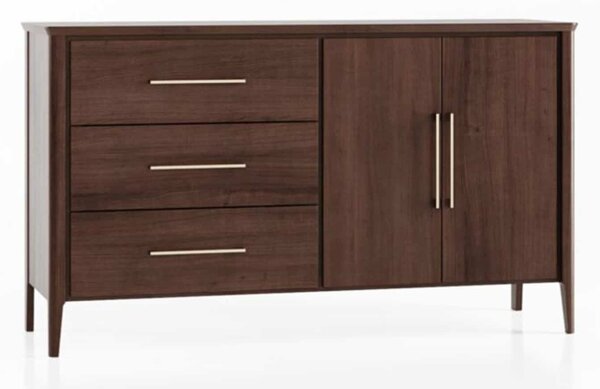 Bufet lemn masiv Selvawood, 160 × 49,5 × 92,5 cm