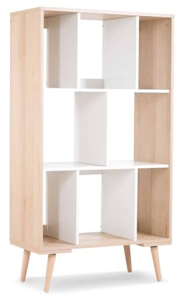 Dulap lemn masiv natur Copii Sophie, 80 × 40 × 146 cm