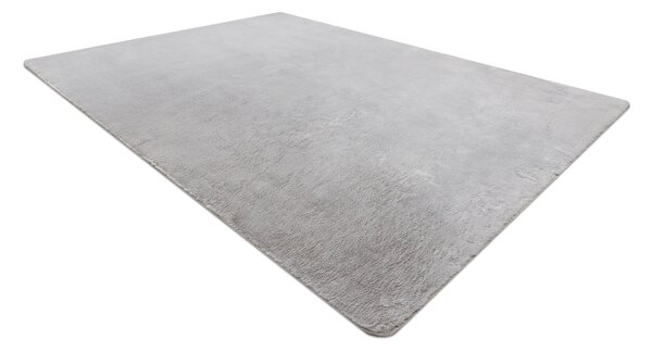 Covor modern de spălat POSH shaggy gri, antiderapant, gros