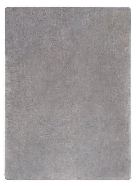 Covor modern de spălat POSH shaggy gri, antiderapant, gros