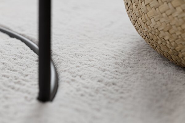 Covor modern de spălat POSH shaggy gri, antiderapant, gros