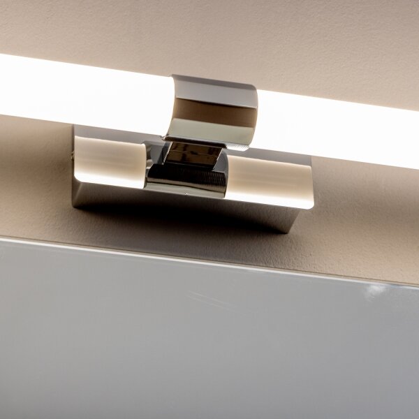 Brilagi - Lampă LED pentru oglindă de baie DIANA, 10W, 230V, IP44, crom lucios