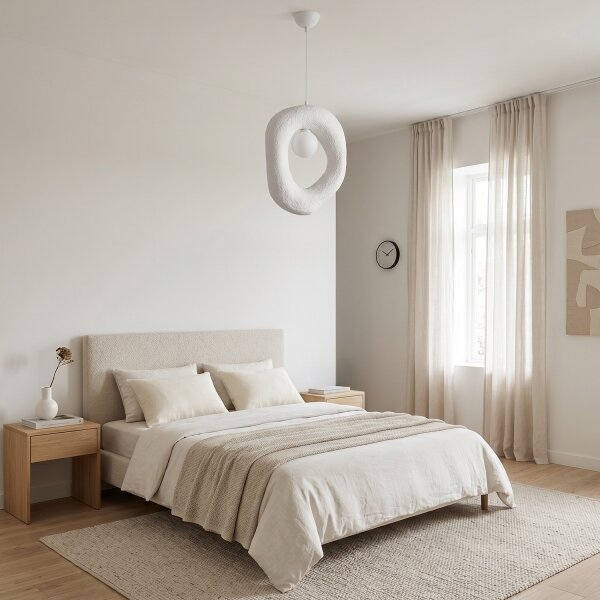 Brilagi - Pendul pe cablu WABI SABI 1xG9/8W/230V, alb
