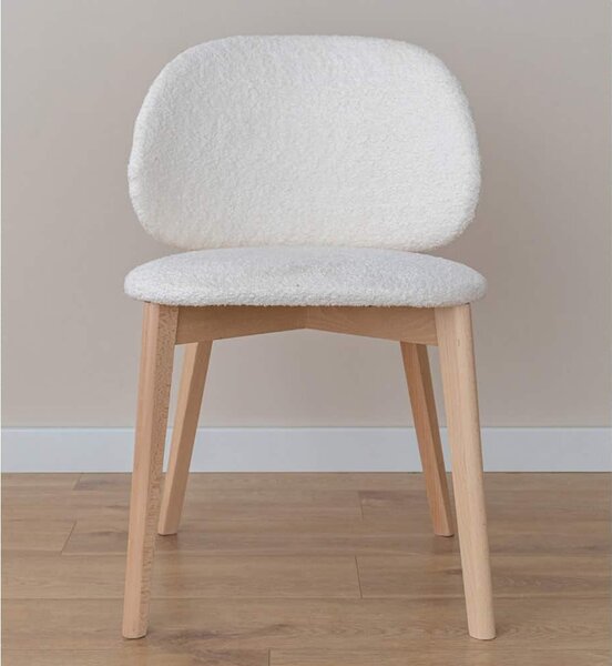 Scaun lemn masiv Nagy Fag Tapițat, 51 × 46 × 79 cm