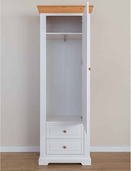 Dulap lemn masiv Iris II, 70 × 42 × 200 cm