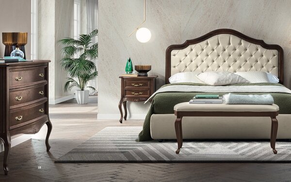 Masă lemn masiv crem de Toaleta Ambra, 120 × 52 × 80 cm