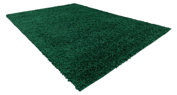 Covor SOFFI shaggy 5cm sticla verde