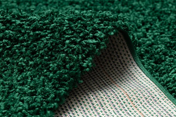 Covor SOFFI shaggy 5cm sticla verde
