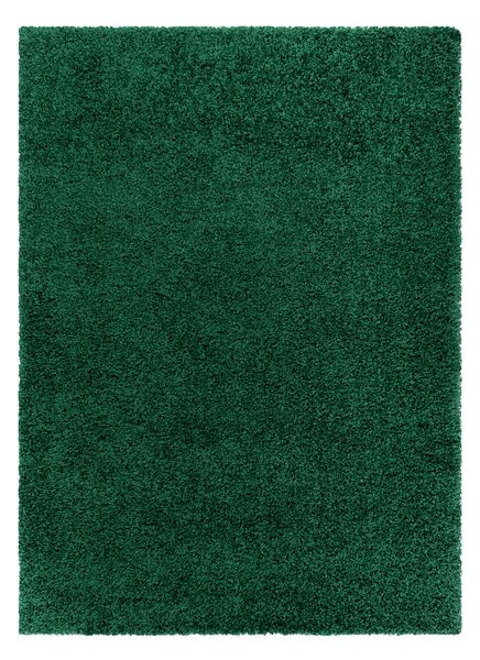 Covor SOFFI shaggy 5cm sticla verde