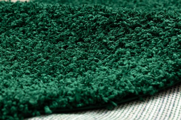 Covor SOFFI shaggy 5cm sticla verde