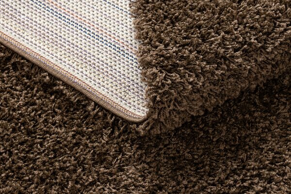 Covor SOFFI shaggy 5cm maro