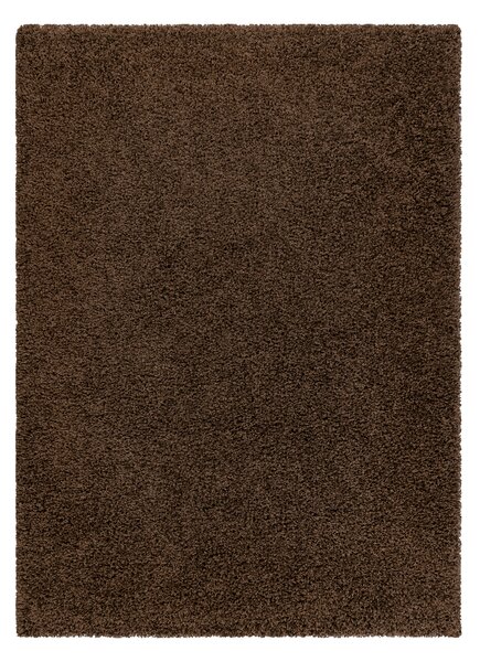 Covor SOFFI shaggy 5cm maro