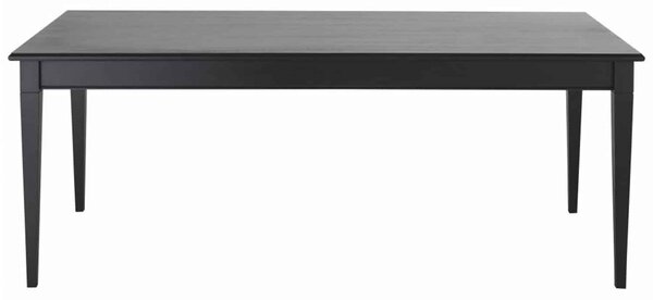 Masă lemn masiv Dining Noir RAL 9016 L90xA70xH78cm