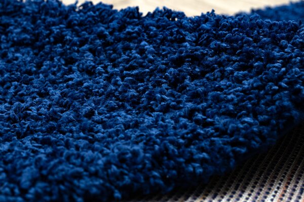 Covor SOFFI shaggy 5cm albastru inchis