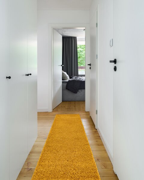 Covor, Traversa SOFFI shaggy 5cm aur - pentru bucătărie, hol și coridor