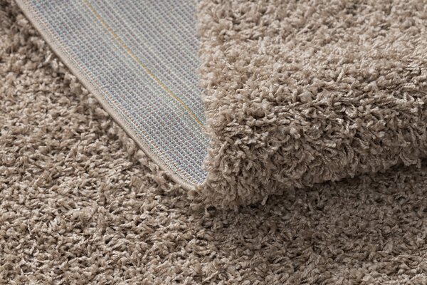 Covor, Traversa SOFFI shaggy 5cm bej - pentru bucătărie, hol și coridor