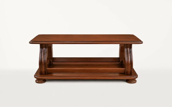 Masuta lemn masiv de cafea Bernhard L120xA65x45H