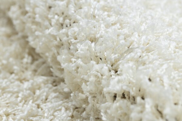 Covor SOFFI cerc shaggy 5cm cremă