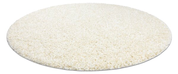 Covor SOFFI cerc shaggy 5cm cremă