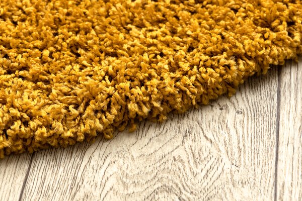 Covor SOFFI cerc shaggy 5cm aur