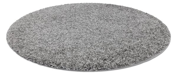 Covor SOFFI cerc shaggy 5cm gri