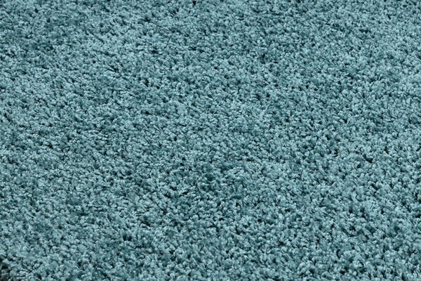 Covor SOFFI cerc shaggy 5cm albastru