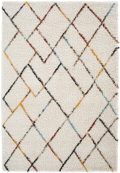 Covor Belgian Pufos, Model 51308 060, Colectia Gent, Crem 80 x 150
