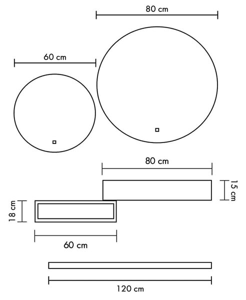 Set lemn masiv Mobilier Baie Suspendat Spring Model S3