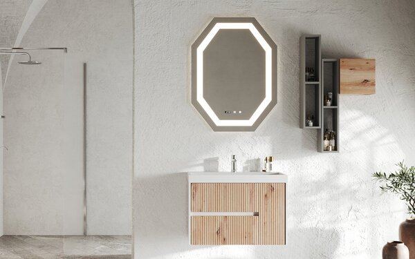 Set lemn masiv Mobilier Baie Suspendat Paige Model P4