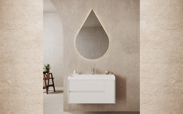 Set lemn masiv Mobilier Baie Suspendat Paige Model P5