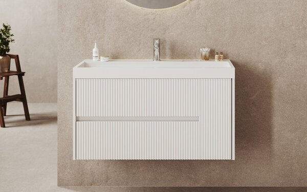Set lemn masiv Mobilier Baie Suspendat Paige Model P5