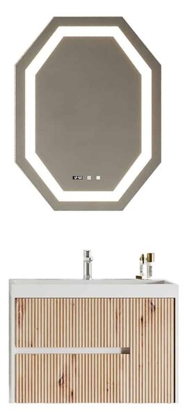 Set lemn masiv Mobilier Baie Suspendat Paige Model P4