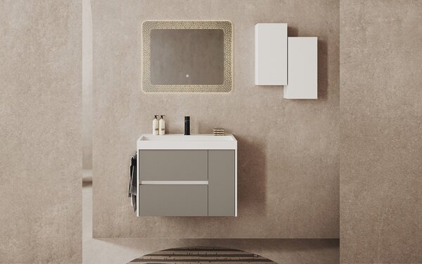 Set lemn masiv Mobilier Baie Suspendat Paige Model P3