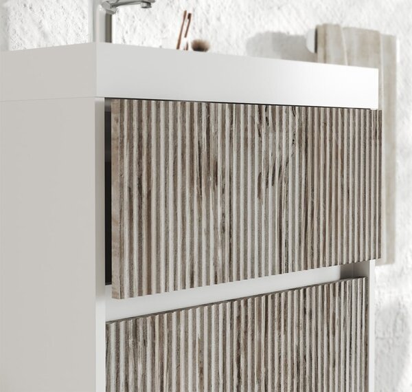 Set lemn masiv Mobilier Baie Suspendat Paige Model P2