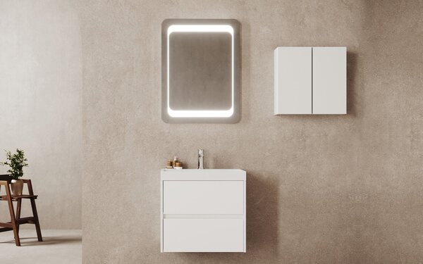 Set lemn masiv Mobilier Baie Suspendat Paige Model P1