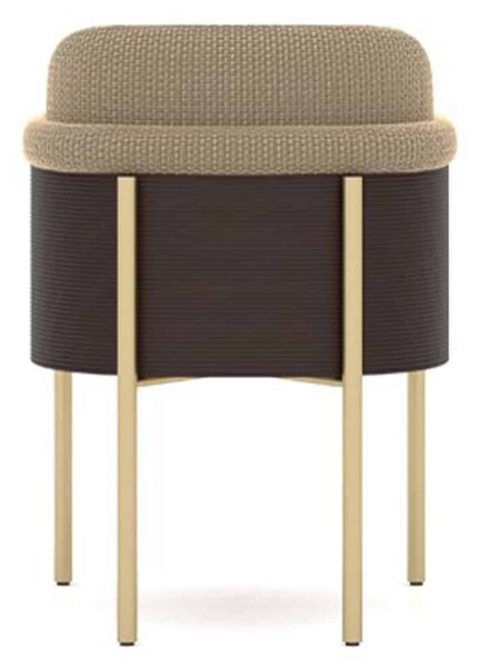 Scaun lemn masiv Dining Marquesa, 58 × 80 × 60 cm