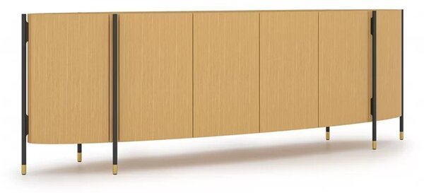 Bufet lemn masiv Marquesa, 268 × 87 × 56 cm