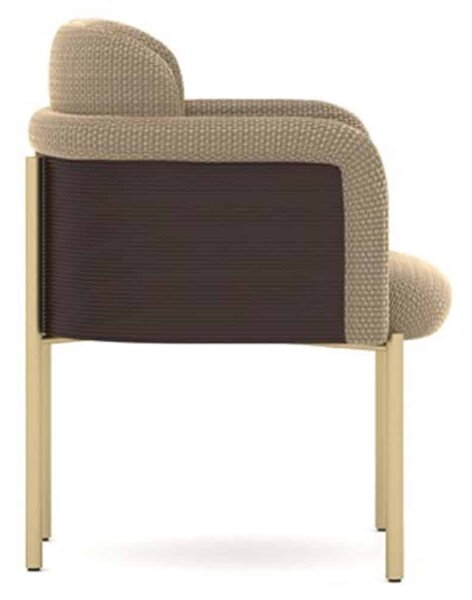 Scaun lemn masiv Dining Marquesa, 58 × 80 × 60 cm