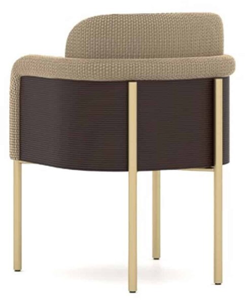 Scaun lemn masiv Dining Marquesa, 58 × 80 × 60 cm