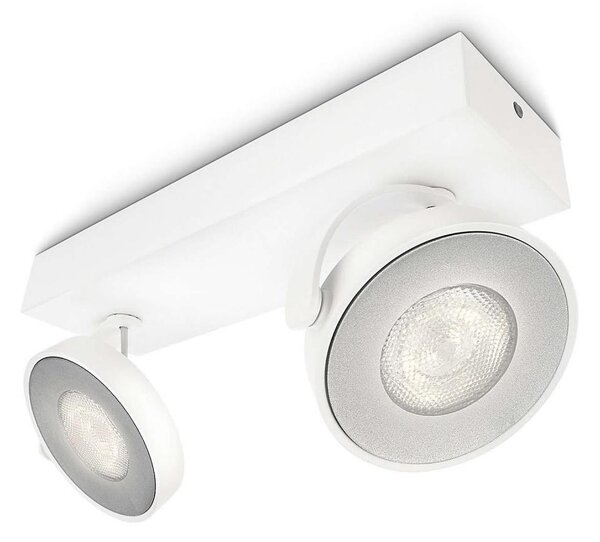 Spot LED Philips 53172/31/16 MYLIVING CLOCKWORK 2xLED/4,5W/230V