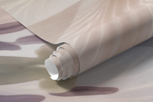Tapet Flori delicate și transparente, în nuanțe pastelate, în stil acuarelă, Imagini de fundal unice, w09999 : Uwalls.ro
