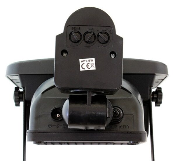 Lampa LED solara exterior, IP65, 120 leduri, unghi reglabil, 5500-6000K, 700lm, 1500mAh, 19,3 x 16,3 x 3cm, negru